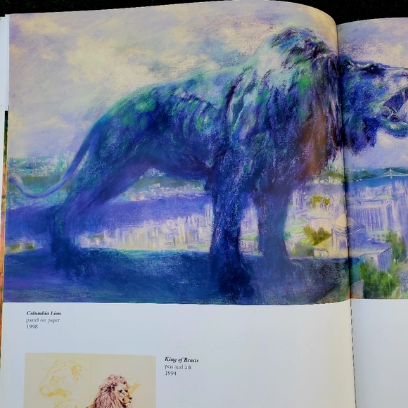 Leroy Neiman on Safari The Wildlife Experience 2003 48 Pages Painting Exhibit - Picture 9 of 16